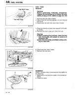 Предварительный просмотр 246 страницы Mazda 323 1988 Workshop Manual