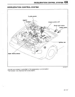 Предварительный просмотр 247 страницы Mazda 323 1988 Workshop Manual