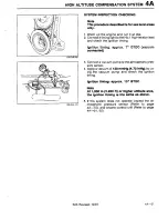 Предварительный просмотр 251 страницы Mazda 323 1988 Workshop Manual