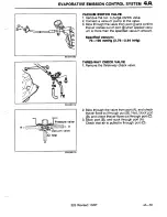 Предварительный просмотр 255 страницы Mazda 323 1988 Workshop Manual