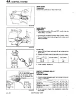 Предварительный просмотр 258 страницы Mazda 323 1988 Workshop Manual