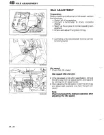 Предварительный просмотр 298 страницы Mazda 323 1988 Workshop Manual