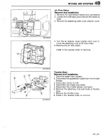 Предварительный просмотр 301 страницы Mazda 323 1988 Workshop Manual