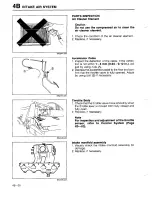 Предварительный просмотр 302 страницы Mazda 323 1988 Workshop Manual