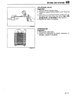 Предварительный просмотр 303 страницы Mazda 323 1988 Workshop Manual