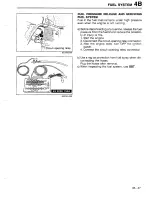 Предварительный просмотр 309 страницы Mazda 323 1988 Workshop Manual