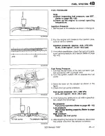 Предварительный просмотр 313 страницы Mazda 323 1988 Workshop Manual