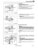 Предварительный просмотр 315 страницы Mazda 323 1988 Workshop Manual