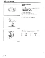 Предварительный просмотр 318 страницы Mazda 323 1988 Workshop Manual