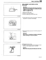 Предварительный просмотр 321 страницы Mazda 323 1988 Workshop Manual