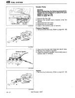 Предварительный просмотр 322 страницы Mazda 323 1988 Workshop Manual