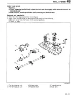 Предварительный просмотр 325 страницы Mazda 323 1988 Workshop Manual