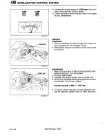 Предварительный просмотр 338 страницы Mazda 323 1988 Workshop Manual