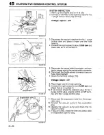 Предварительный просмотр 340 страницы Mazda 323 1988 Workshop Manual