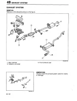 Предварительный просмотр 358 страницы Mazda 323 1988 Workshop Manual