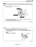 Предварительный просмотр 370 страницы Mazda 323 1988 Workshop Manual