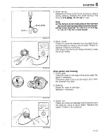 Предварительный просмотр 386 страницы Mazda 323 1988 Workshop Manual