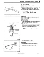 Предварительный просмотр 388 страницы Mazda 323 1988 Workshop Manual