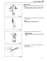 Предварительный просмотр 410 страницы Mazda 323 1988 Workshop Manual