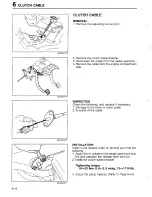 Предварительный просмотр 411 страницы Mazda 323 1988 Workshop Manual