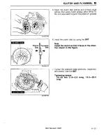 Предварительный просмотр 424 страницы Mazda 323 1988 Workshop Manual