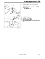 Предварительный просмотр 435 страницы Mazda 323 1988 Workshop Manual