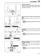 Предварительный просмотр 447 страницы Mazda 323 1988 Workshop Manual