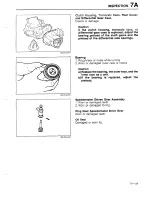 Предварительный просмотр 453 страницы Mazda 323 1988 Workshop Manual