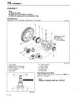 Предварительный просмотр 454 страницы Mazda 323 1988 Workshop Manual