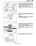 Предварительный просмотр 461 страницы Mazda 323 1988 Workshop Manual