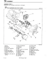 Предварительный просмотр 468 страницы Mazda 323 1988 Workshop Manual