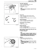 Предварительный просмотр 483 страницы Mazda 323 1988 Workshop Manual