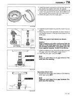 Предварительный просмотр 487 страницы Mazda 323 1988 Workshop Manual