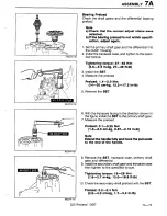 Предварительный просмотр 497 страницы Mazda 323 1988 Workshop Manual