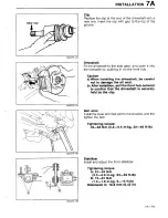 Предварительный просмотр 503 страницы Mazda 323 1988 Workshop Manual