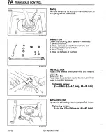 Предварительный просмотр 506 страницы Mazda 323 1988 Workshop Manual