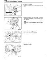 Предварительный просмотр 515 страницы Mazda 323 1988 Workshop Manual