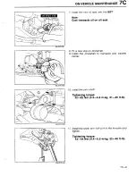 Предварительный просмотр 516 страницы Mazda 323 1988 Workshop Manual