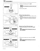 Предварительный просмотр 541 страницы Mazda 323 1988 Workshop Manual