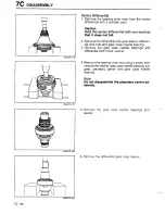 Предварительный просмотр 543 страницы Mazda 323 1988 Workshop Manual