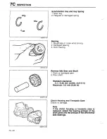 Предварительный просмотр 547 страницы Mazda 323 1988 Workshop Manual