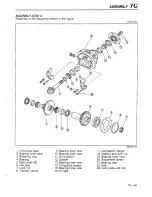 Предварительный просмотр 556 страницы Mazda 323 1988 Workshop Manual