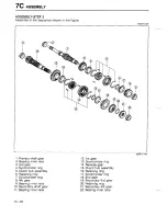 Предварительный просмотр 565 страницы Mazda 323 1988 Workshop Manual