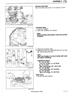 Предварительный просмотр 584 страницы Mazda 323 1988 Workshop Manual