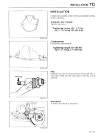 Предварительный просмотр 588 страницы Mazda 323 1988 Workshop Manual