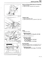 Предварительный просмотр 590 страницы Mazda 323 1988 Workshop Manual