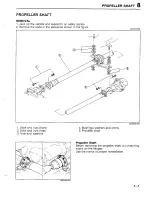 Предварительный просмотр 599 страницы Mazda 323 1988 Workshop Manual