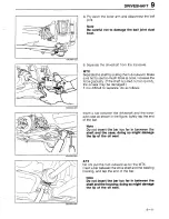 Предварительный просмотр 617 страницы Mazda 323 1988 Workshop Manual