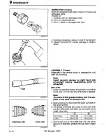 Предварительный просмотр 622 страницы Mazda 323 1988 Workshop Manual