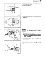 Предварительный просмотр 623 страницы Mazda 323 1988 Workshop Manual